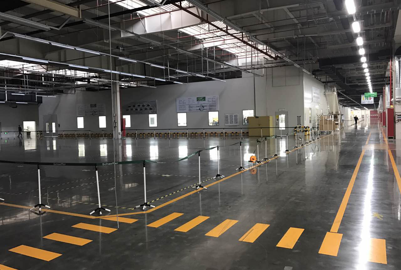 南京Schaeffler工廠(chǎng)3#廠(chǎng)房超平地坪
